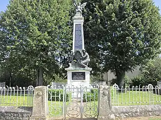 Léon-Auguste Perrey, Monument à Marguerite Boucicaut (1889), Verjux, vue d'ensemble.
