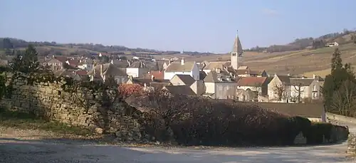 Vue d'une partie du village.