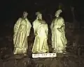 Les 3 poètes visiteurs de la grotte