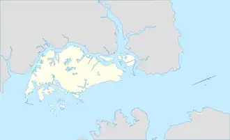 voir sur la carte de Singapour