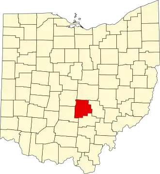 Localisation de Comté de Fairfield(Fairfield County)