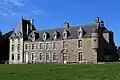 Château de Kerduel, façade sud.