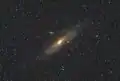 Galaxie d'Andromède M31 le 14 novembre 2015.