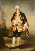 Le capitaine Edward Hugues (1720-1794)