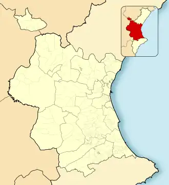 (Voir situation sur carte : province de Valence)