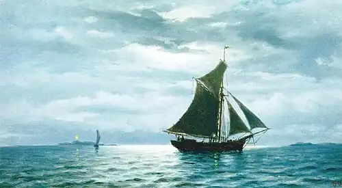 Oscar Kleineh&nbsp;(fi), Mer au clair de lune.