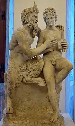 Пан и Дафнис. II век. Палаццо Альтемпс