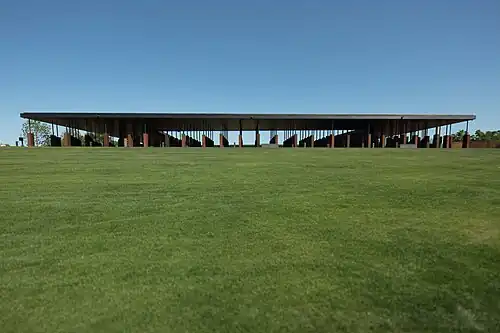 Vue extérieure du mémorial