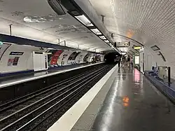 Vue générale des quais.