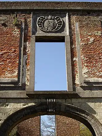 La fenêtre centrale (en 2007).