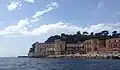 Villa Volpicelli, vue de la mer