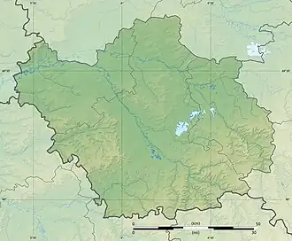 Voir sur la carte topographique de l'Aube