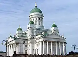 La cathédrale luthérienne.