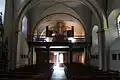 Tribune et orgue.