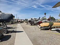 Cimetière du Planes of Fame Air Museum.