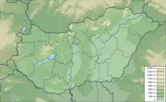 voir sur la carte de Hongrie