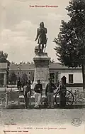 Ancienne position de la statue.