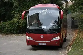 Un King Long XMQ6900 Fortem de la SAVAC à Gif-sur-Yvette