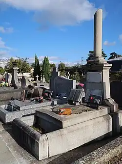 Tombe d'André Herbemont.