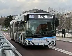 Le Urbino 18 GNC no&nbsp;9532 à Pointe du Lac.