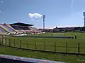 Le stade après un match entre la France et Îles Féroé au Championnat d'Europe de football des moins de 17 ans 2017.
