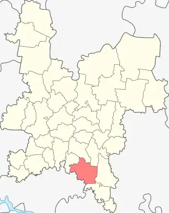 Localisation de Raïon d'Ourjoum