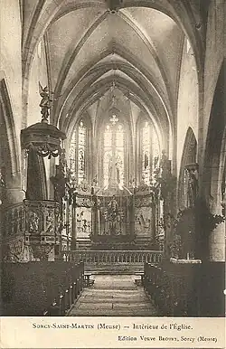 intérieur de l'église