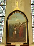 Jésus rencontre sa Sainte mère