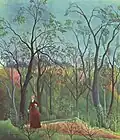 La Promenade dans la forêt, par Henri Rousseau vers 1886.