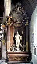 Autel latéral sud dédié à Saint-Marcouf.