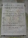 Ancien collège du Bourg-Moyen.