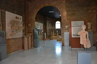 Une salle du musée.
