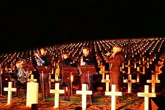 16 avril 2016, Cérémonie de commémoration de l'offensive Nivelle.