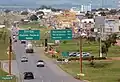 Tronçon concomitant avec BR-040, près de Valparaíso de Goiás, à la frontière entre le Distrito Federal et Goiás.