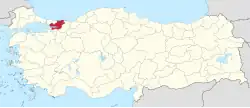 Carte de la circonscription.