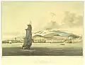 John Barrow (1764-1848), Vue de Santa Cruz (1806)