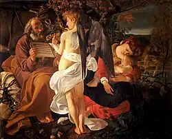 ... par le Caravage.