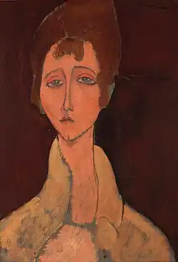 Femme au corsage blanc, 1917 – Musée national des Beaux-Arts, Buenos Aires.