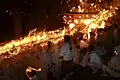 Le dragon de feu du Oto matsuri.
