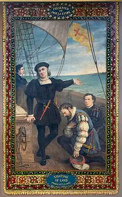 Aperçu de la terre, vendredi 12 octobre 1492.