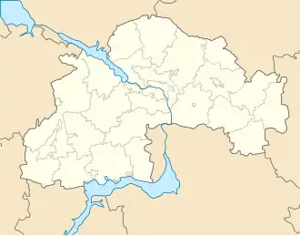 (Voir situation sur carte : oblast de Dnipropetrovsk)