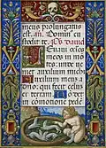 Page de texte de l'office des morts, f.261