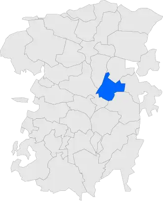 Localisation de Vilada