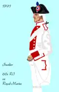 60e&nbsp;régiment d’infanterie de ligne de 1791 à 1797