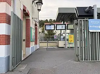 L'accès no&nbsp;1 « boulevard Nicolas-Samson ».