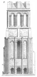 Élévation par Viollet-le-Duc.
