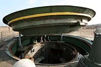 Un silo de SS-24,