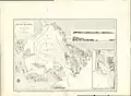 Carte marine de la baie, datant de 1833.