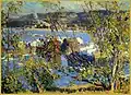E. Charlton Fortune, Baie de Monterey, 1916, musée d'Oakland.