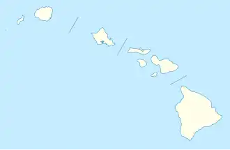 voir sur la carte de Hawaï